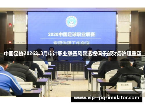中国足协2026年3月审计职业联赛风暴透视俱乐部财务治理重塑